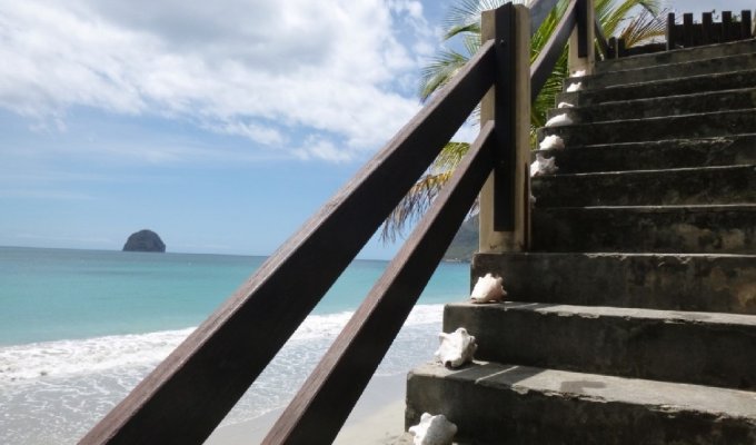 Beachfront Martinique Villa rentals in Le Diamant