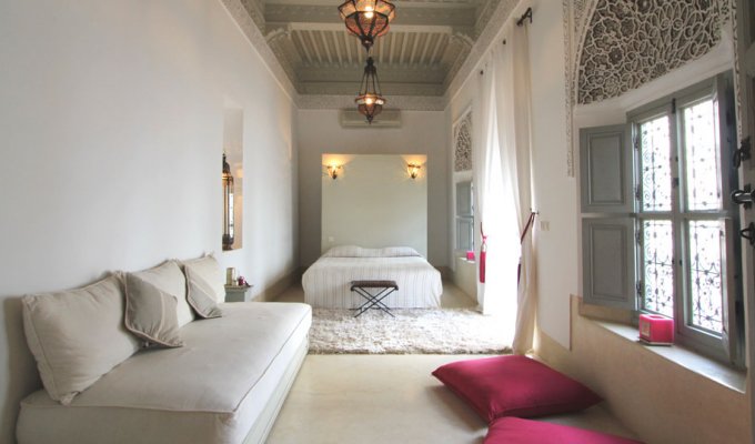 Room of charmed Riad in Marrakech 