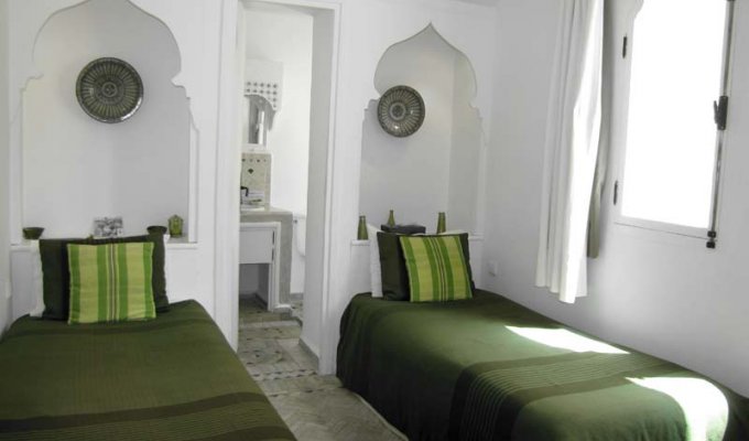 Room of charmed raid in Essaouira 