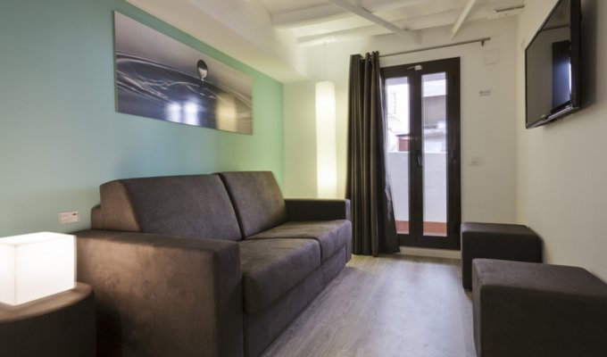 Apartment to rent in Barcelona Plaza España with terrace and wifi