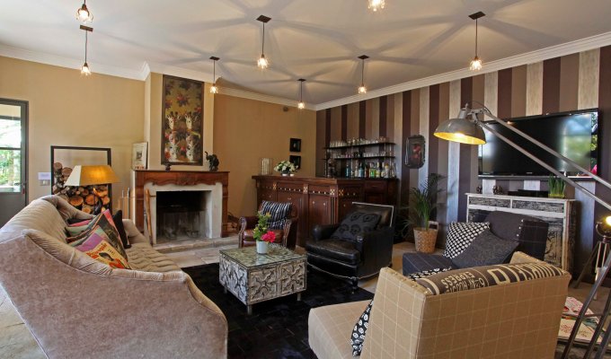 Saint Remy de Provence Luxury villa rentals  with heated private pool and hammam