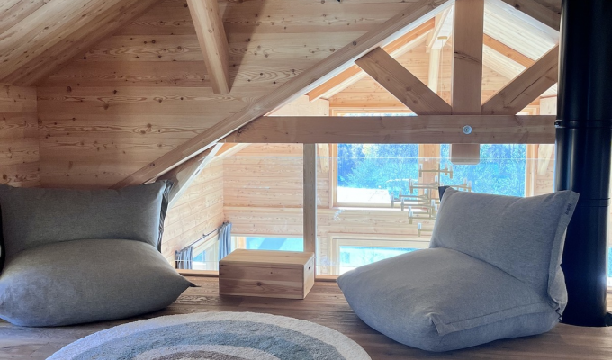 Luxury Chalet Rental Serre Chevalier at the foot of the slopes sauna concierge services