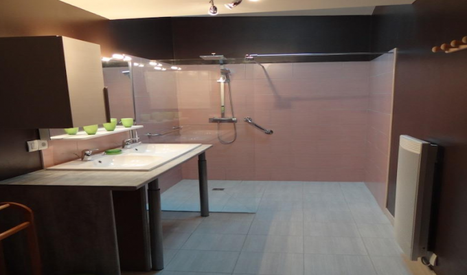 bathroom of the ground floor (10 m²)