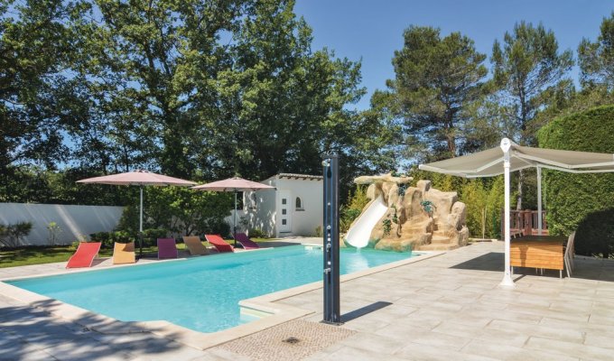  Provence villa rentals with heated private pool and jacuzzi Aix en Provence