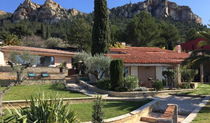 Luxury Villa Rental Cassis Cap Canaille Sea View Private Pool