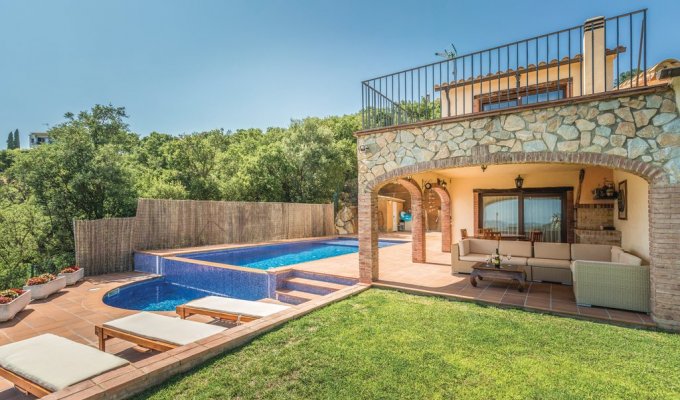 Villa to rent in Costa Brava private pool Platja D'aro