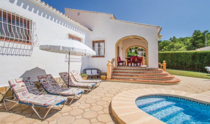 Villa to rent in Javea private pool Alicante (Costa Blanca)