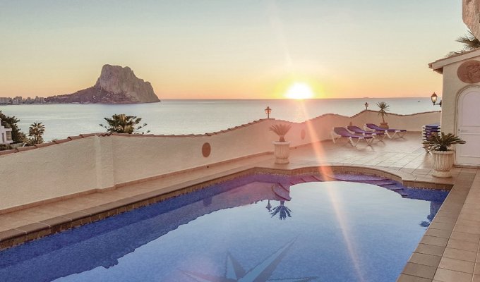 Villa to rent in Calpe private pool Alicante (Costa Blanca)