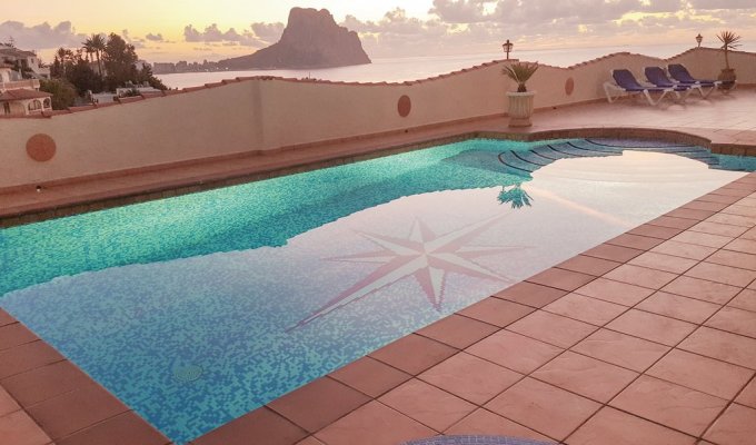 Villa to rent in Calpe private pool Alicante (Costa Blanca)