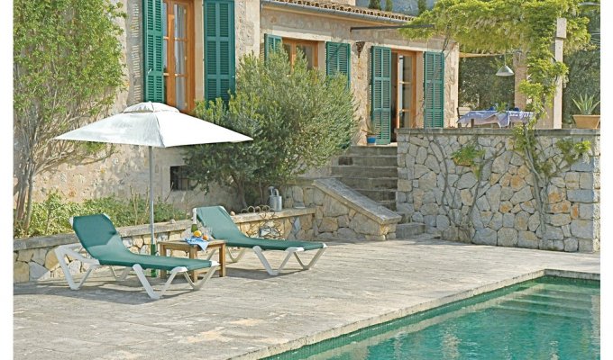 Villa to rent in Majorca private pool Colonia de San Pedro