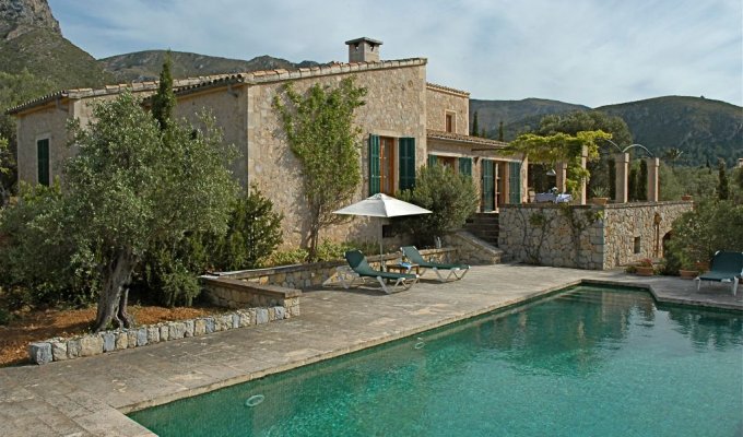 Villa to rent in Majorca private pool Colonia de San Pedro