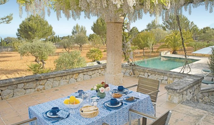 Villa to rent in Majorca private pool Colonia de San Pedro