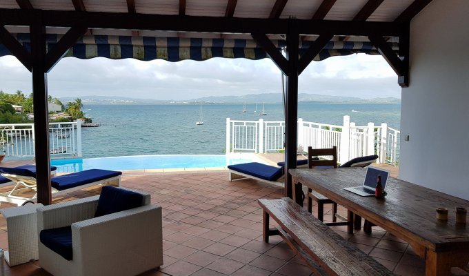 Martinique Villa Rental Trois Ilets private pool close to the beach