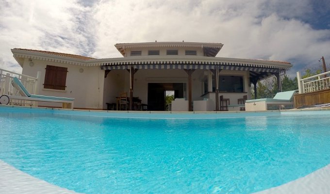 Martinique Villa Rental Trois Ilets private pool close to the beach