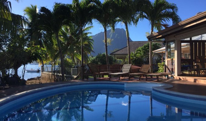 Moorea Waterfront Villa vacation rental with private pool