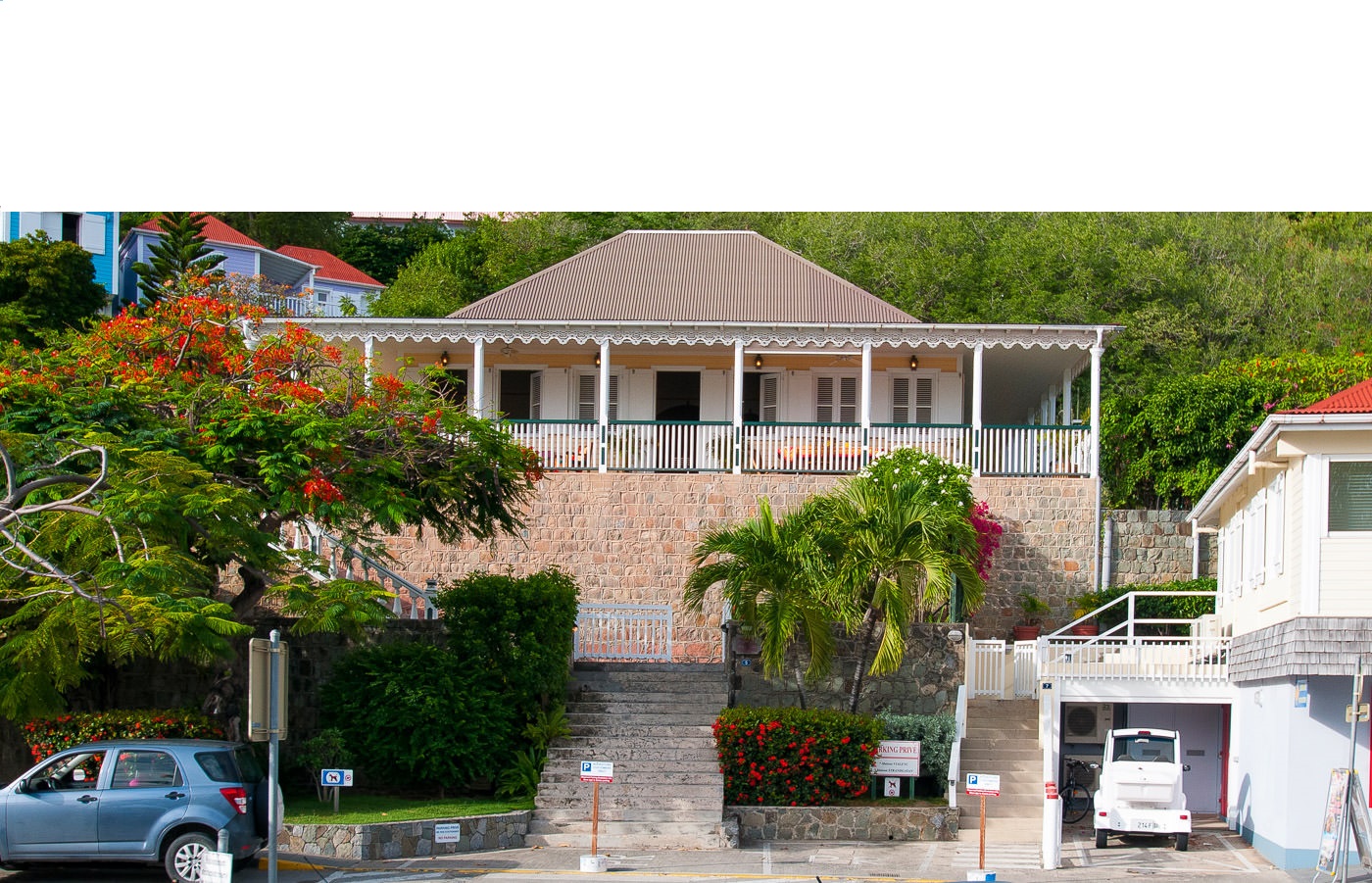 Villa Apartment Town House in St Barts, 3BR Rental