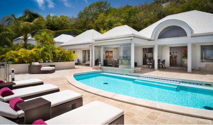 Luxury Villa Vacation Rentals with private pool - Grand-Cul de Sac Lagoon - Saint Barthelemy, FWI