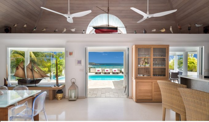 Luxury Villa Vacation Rentals with private pool - Grand-Cul de Sac Lagoon - Saint Barthelemy, FWI