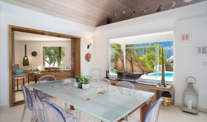 Luxury Villa Vacation Rentals with private pool - Grand-Cul de Sac Lagoon - Saint Barthelemy, FWI