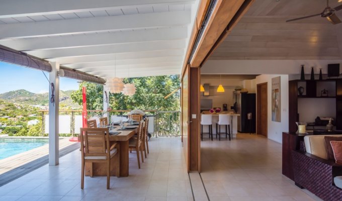 St Barthélémy  St Jean Villa Vacation Rentals private Pool