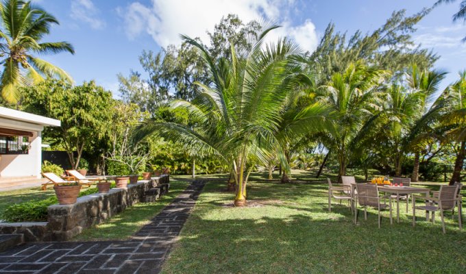 Mauritius Beach House rental in Trou aux Biches close to Grand Bay with staff 