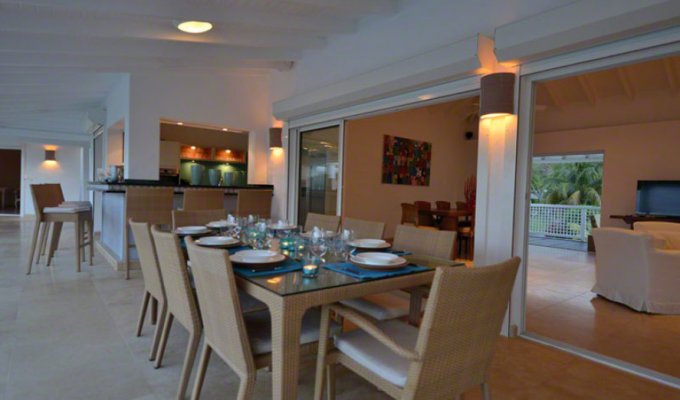 Beachfront Luxury Villa Vacation Rentals with private pool - Baie Rouge beach - St Martin - Terres Basses - FWI