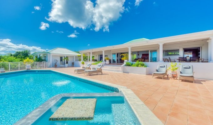 Luxury Villa Vacation Rentals with private pool - Simpson Bay Lagoon - St Martin - Terres Basses - FWI