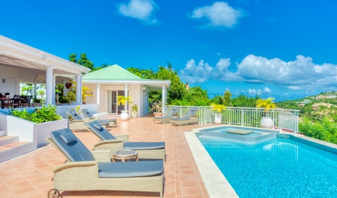 Luxury Villa Vacation Rentals with private pool - Simpson Bay Lagoon - St Martin - Terres Basses - FWI