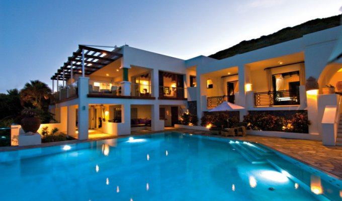 Beachfront Luxury Villa Vacation Rentals with private pool - Baie Rouge beach - St Martin - Terres Basses -  FWI