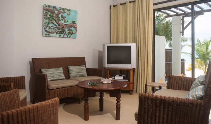 Beachfront Mauritius Villa rentals in Pointe d'Esny south coast  