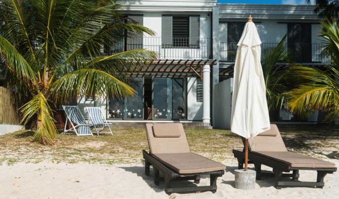 Beachfront Mauritius Villa rentals in Pointe d'Esny south coast  