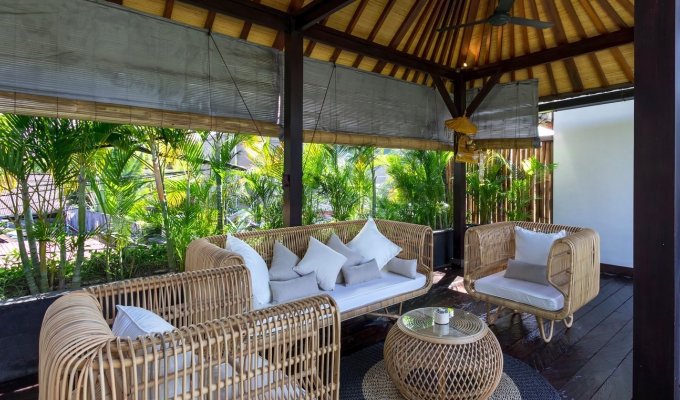 Seminyak Bali villa rental private pool from the beach staff included