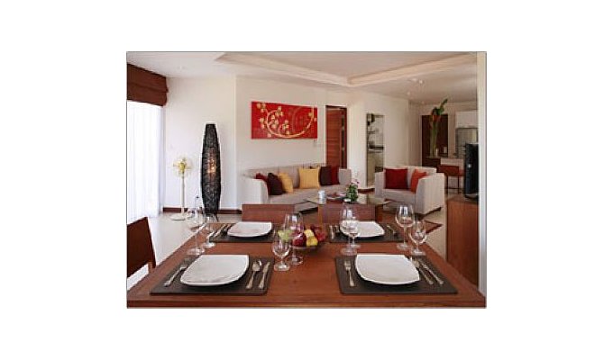 Furnished apartment vacation rentals on the beach near Patong and Phuket