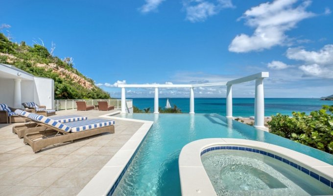 Waterfront Luxury Villa Vacation Rentals with private pool - St Martin - Terres Basses -  Baie Rouge - FWI