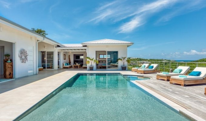 St Martin Terres Basses Luxury Villa Vacation Rentals with private pool 
