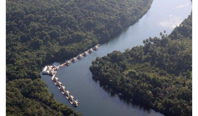 Floating resort, Luxury ecolodge in Tatai - Koh Kong, Cambodia