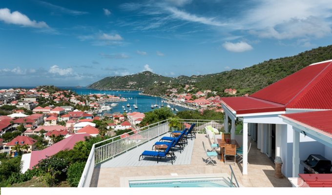 ST BARTHELEMY HOLIDAY RENTALS - Seaview Luxury Villa Vacation Rentals with private pool - Lurin - St Barts - FWI