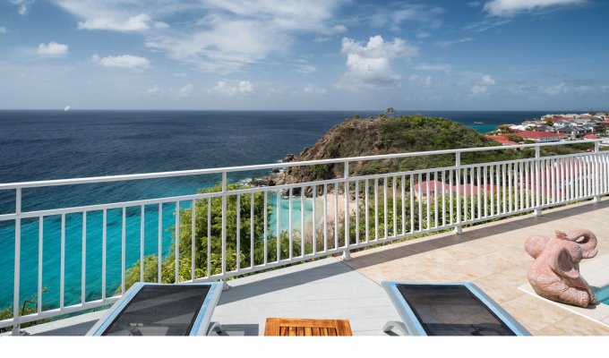 ST BARTHELEMY HOLIDAY RENTALS - Seaview Luxury Villa Vacation Rentals with private pool - Lurin - St Barts - FWI