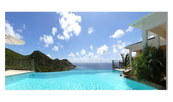 Seafront Luxury Villa Vacation Rentals with private pool - Gouverneur Bay - St Barts - FWI