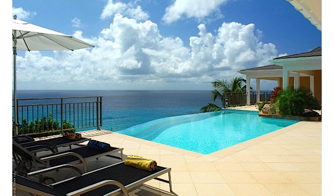 Seafront Luxury Villa Vacation Rentals with private pool - Gouverneur Bay - St Barts - FWI