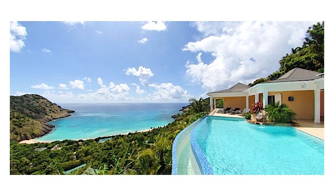 Seafront Luxury Villa Vacation Rentals with private pool - Gouverneur Bay - St Barts - FWI