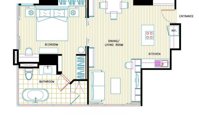Holiday rentals apartment 1-2 pers luxury condo - Central Bangkok