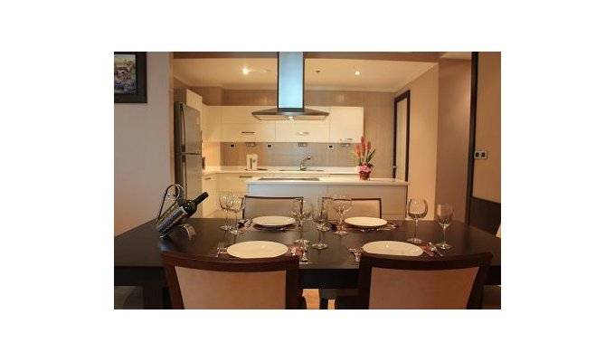Vacation rentals apartment in luxury condo Riverside Bangkok