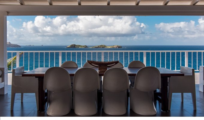 Seaview St Barts Luxury Villa Vacation Rentals with private pool - Hillside of Pointe Milou - FWI