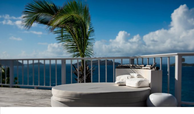 Seaview St Barts Luxury Villa Vacation Rentals with private pool - Hillside of Pointe Milou - FWI