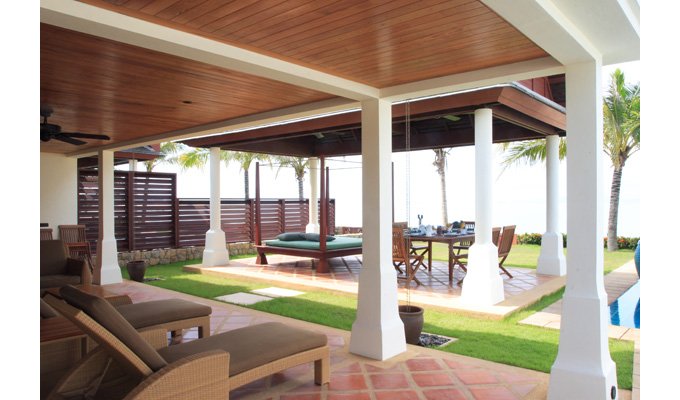Seaside luxury villa rentals Koh Samui, Maenam Beach