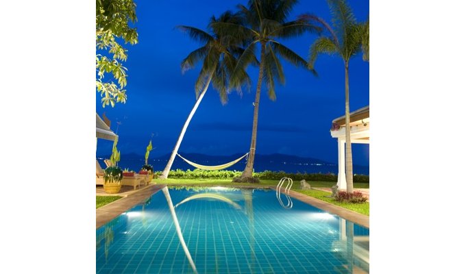 Seaside luxury villa rentals Koh Samui, Maenam Beach