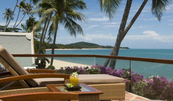 Seaside luxury villa rentals Koh Samui, Maenam Beach