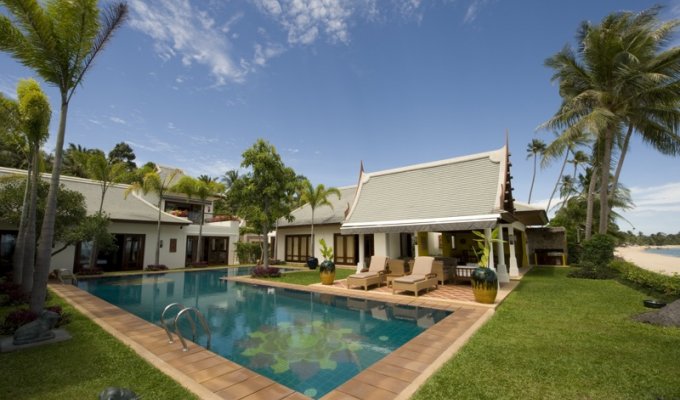 Seaside luxury villa rentals Koh Samui, Maenam Beach
