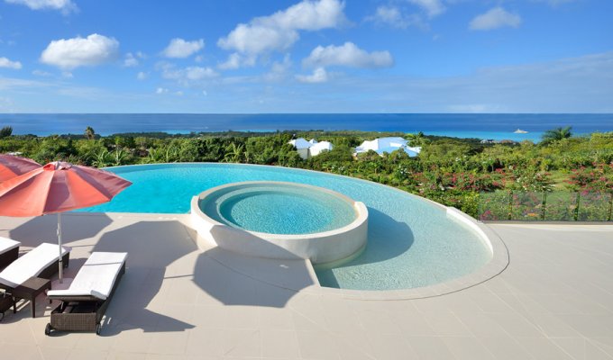 Oceanfront Deluxe villa rental - St Martin - Terres Basses - F.W.I. - Caribbean